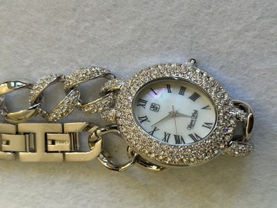 Victoria Wieck Quartz Watch Women Silver Bling Rhinestone  display picture 1