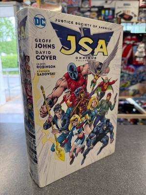 JSA Omnibus Volume One Geoff Johns DC Comics Graphic Novel *new & Sealed!*
