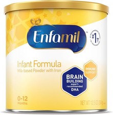 Enfamil Infant Formula, Milk-based Baby Formula with Iron, 12.5oz Powder- 1 Can