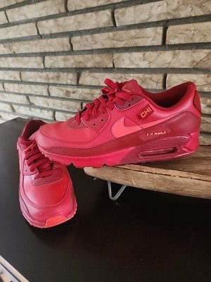 Nike Air Max 90 Triple Red Mens Size 10  Sneaker LTD Original Collection RARE  