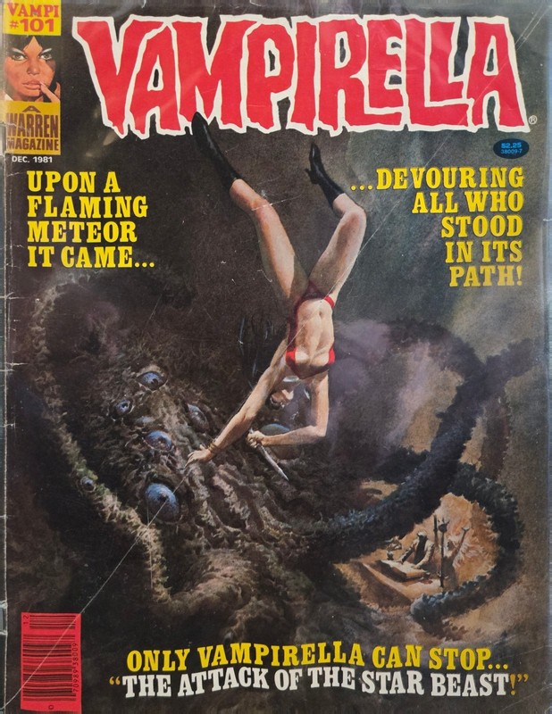 Vampirella #101 (Warren)  Magazine Comic Book!  Rare Vintage Horror Silver Age!