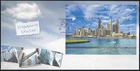 SINGAPORE 2004 Skyline mini sheet on FDC...................................D9023