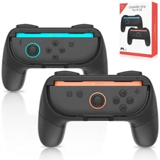 2 Pack for Nintendo Switch 2 Joy-Con Controllers Handle Grip Kit Holder ABS