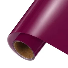 Dark Purple Permanent Vinyl, 10 Inch x 5ft Adhesive Vinyl Roll