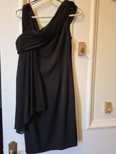 Stunning Eliza J Black One-Shoulder Women's Cocktail Dress . Size 8/10