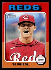 TJ Friedl 2024 Topps Heritage #336 Cincinnati Reds *Buy10get5FREE*