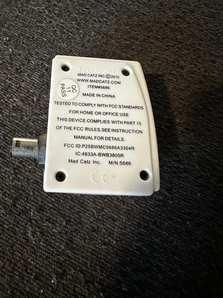 Nintendo GameCube Mad Catz GameStop Wireless Controller Receiver Exc  #5686 - Image 2 of 3