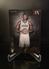 #'d/99 🔥 JOEL EMBIID RC SP 2014-15 Panini Noir Basketball Color Rookies #197