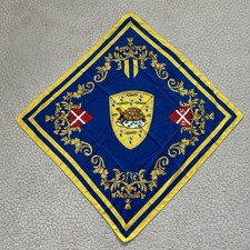 Sciarpa quadrata Turbanti Fabio vintage Contrada della Tartuca Palio di Siena italiana