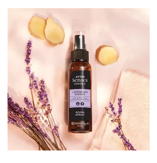 Avon Senses Essence Lavender & Ginger Room Spray