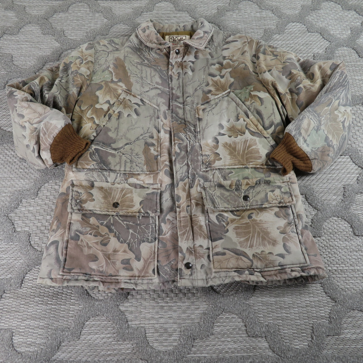 Vintage Walls Jacket Mens XL Blizzard Pruf Camo Quilt Lined