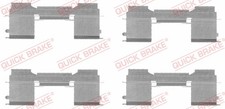 FRONT / REAR ACCESSORY KIT DISC BRAKE PAD FITS: FITS FOR FIAT DUCATO VAN 140