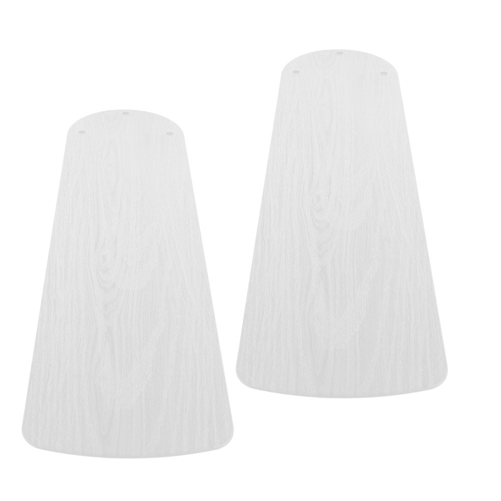  2 Pcs Wood Grain Replacement Fan Blades Ceiling Fans Accessories