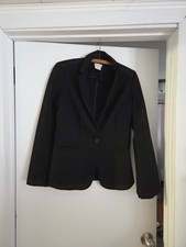 Black Women's Single Button Blazer from Van Heusen size 4