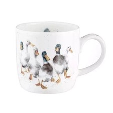 Royal Worcester Wrendale Designs Quackers Duck Mug Mugs