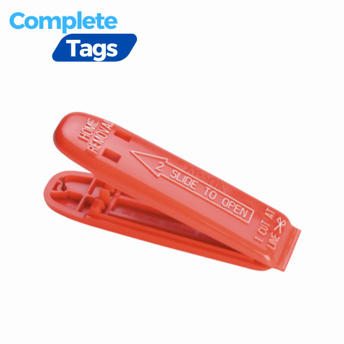 Alpha Shark Security Clothing Tags – Set of 10 Hard Tags Home Removal