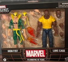 Marvel Legends Series Iron Fist and Luke Cage  85th Anniversary