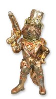 Steampunk Figur Fuchs Aus Kunstharz Replikat Retro Design Dekoration