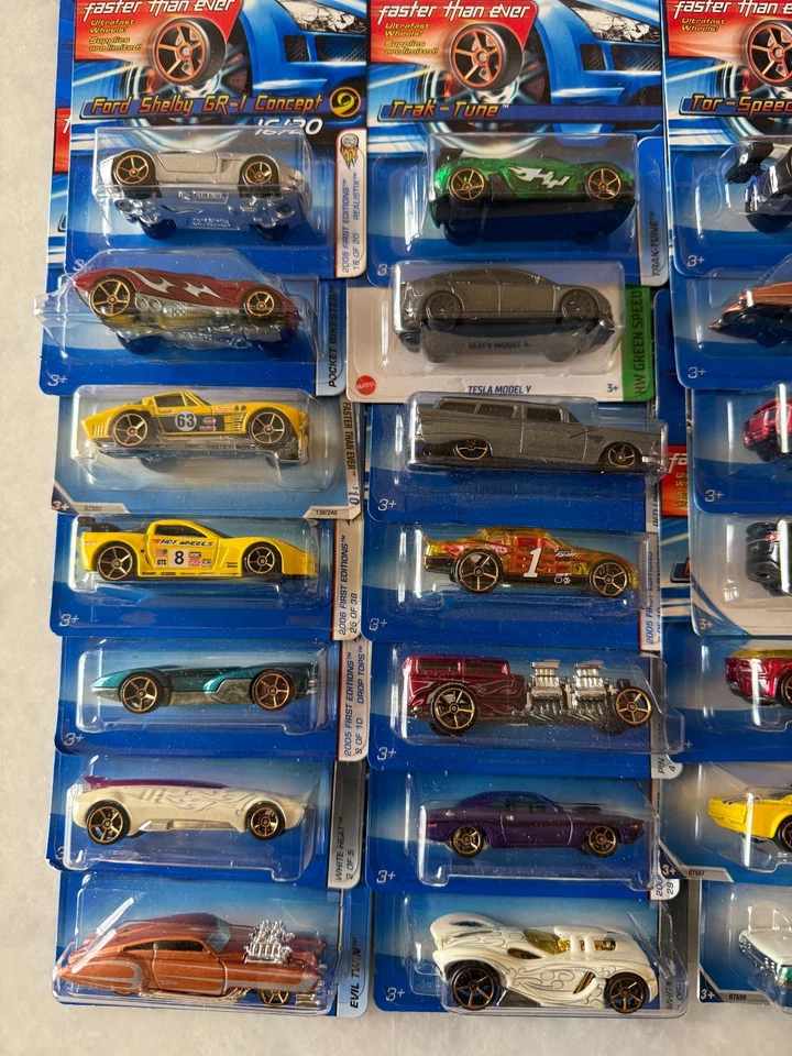 Hot Wheels Lote 21x Más Rápido Que Nunca Trak-Tune / Tor Speedo / Shelby GR-1 G58 Foto 3 de 4