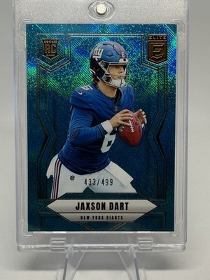 2025 Donruss Elite Jaxson Dart  #103 Teal Matrix Rookie /499