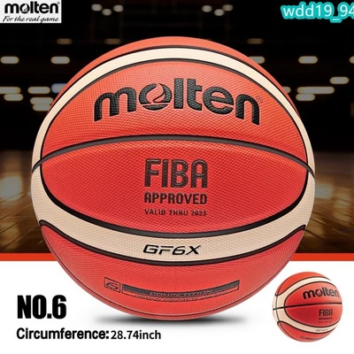 Molten Basketball GF6X Size #6 PU Leather For Indoor/Outdoor Match Training Game