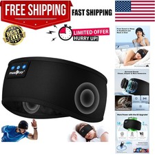 Sleep Headphones Bluetooth 5.4 Headband, Sports Wireless Earphones Sweat Resi...