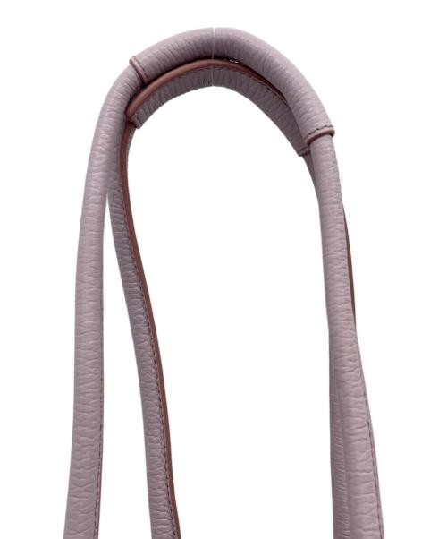 JIL SANDER                    Drawstring leather tote bag pink — image 5