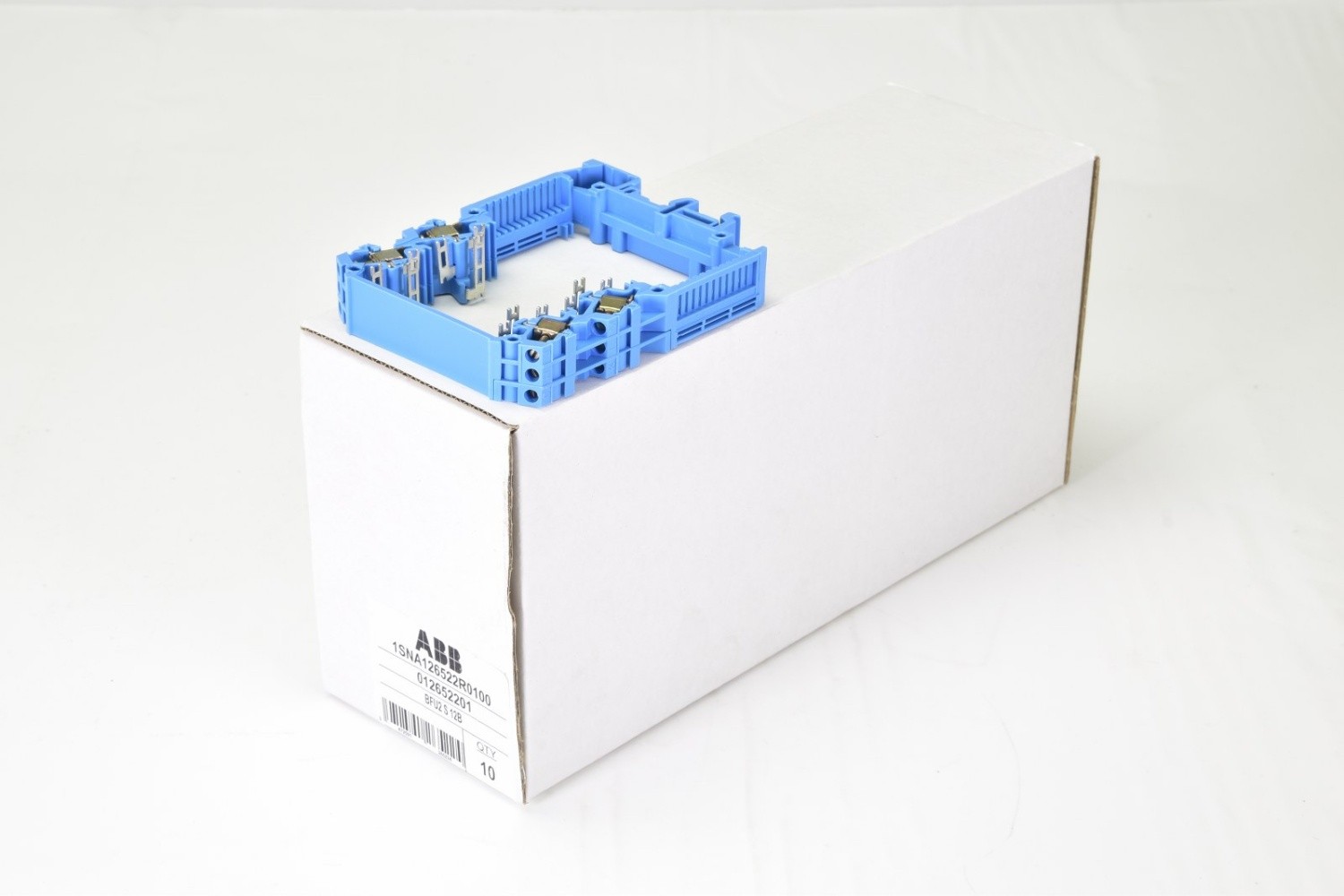 ABB 1SNA126522R0100, BFU2 S 12B, Rail terminal block, (1PU=10Pcs.)