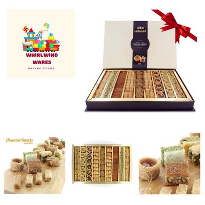 Elegant 800g Baklava Gift Box - Delightful Assorted Arabic Sweets from Jordan