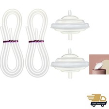 Breast Pump Backflow Protectors Silicone Tubing Replacement for Spectra
