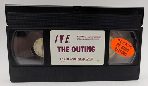 The Outing (1987) VHS 80s Cult Horror Killer Genie AKA The Lamp Rental - Tested - Imagen 12 de 16