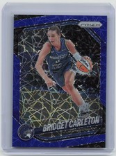 2025 Panini Prizm WNBA #88 Bridget Carleton Blue Velocity Prizms