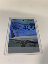 2016 Delta Air Lines Boeing 767 - 400ER Aircraft Pilot Trading Card #51 Delta