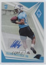 2019 Panini Phoenix Rookies Silver Auto Elijah Holyfield #193 Auto 09p1