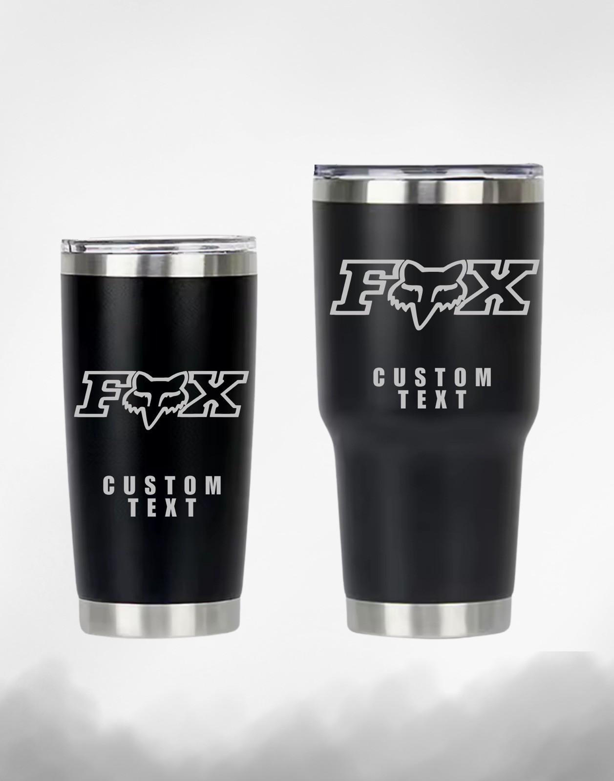 FOX | 20/30OZ | ENGRAVED TUMBLER | CUSTOM | FREE PERSONALIZATION