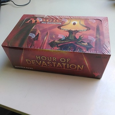 Hour Of Devastation Booster Box Englisch Display Magic The Gathering 36 Booster