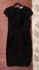 Grace Karin Junior's Black Stretch Office Siren Bodycon Pencil Dress Size M