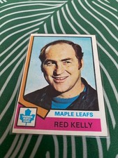 1974-75 Topps - Red Kelly #76 - FREE SHIPPING