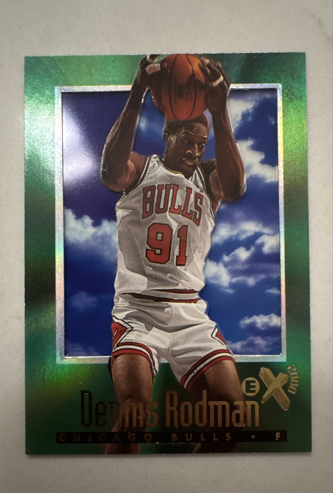 1996-97 Skybox E-X2000 - Dennis Rodman #11
