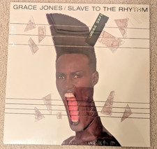 Grace Jones Slave To Rhythm LP 1985 Manhattan Island ST-53021 SEALED Promo Stamp Grace Jones Slave To Rhythm LP 1985 Manhattan Island ST-53021 SEALED Promo Stamp