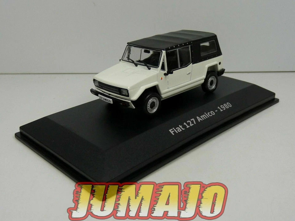 HAC26 1/43 NOREV Hachettes GRECE : FIAT 127 AMICO 1980 Blanche
