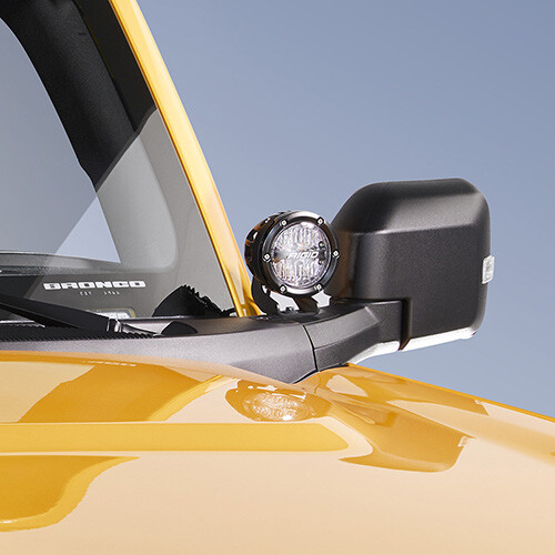 Ford Performance Rigid Mirror Mounted Off-Road Fog Lights For 2021+ Ford Bronco - Picture 5 of 5