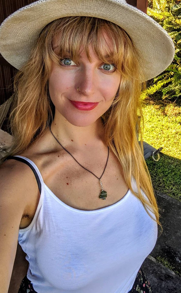 МОЛДАВИТ и HERKIMER бриллиант ожерелье. Подвеска Synergy кристалл тектита 925 12 - Изображение 3 из 4