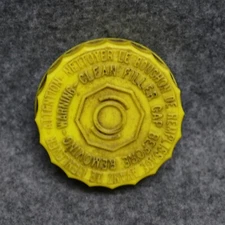 2002-2012 Jeep Liberty Brake Fluid Reservoir Cap Lid OEM Yellow Plastic 74102