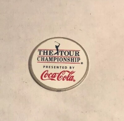 ち*ん様 Coca-Cola THE TOUR CHAMPIONSHIP キャデ The Tour Championship Presented By Coca Cola golf ball marker. NEW