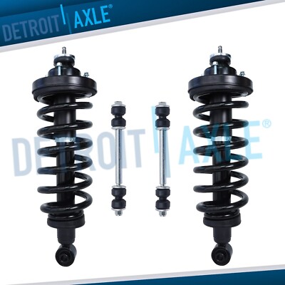 Ford Explorer Mercury Mountaineer Struts Assembly + Sway Bars Rear Left & Right