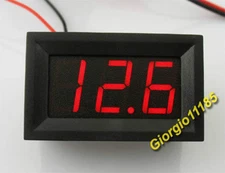 Mini Red LED Digital Panel AMP Meter Gauge 50A DC & Shunt