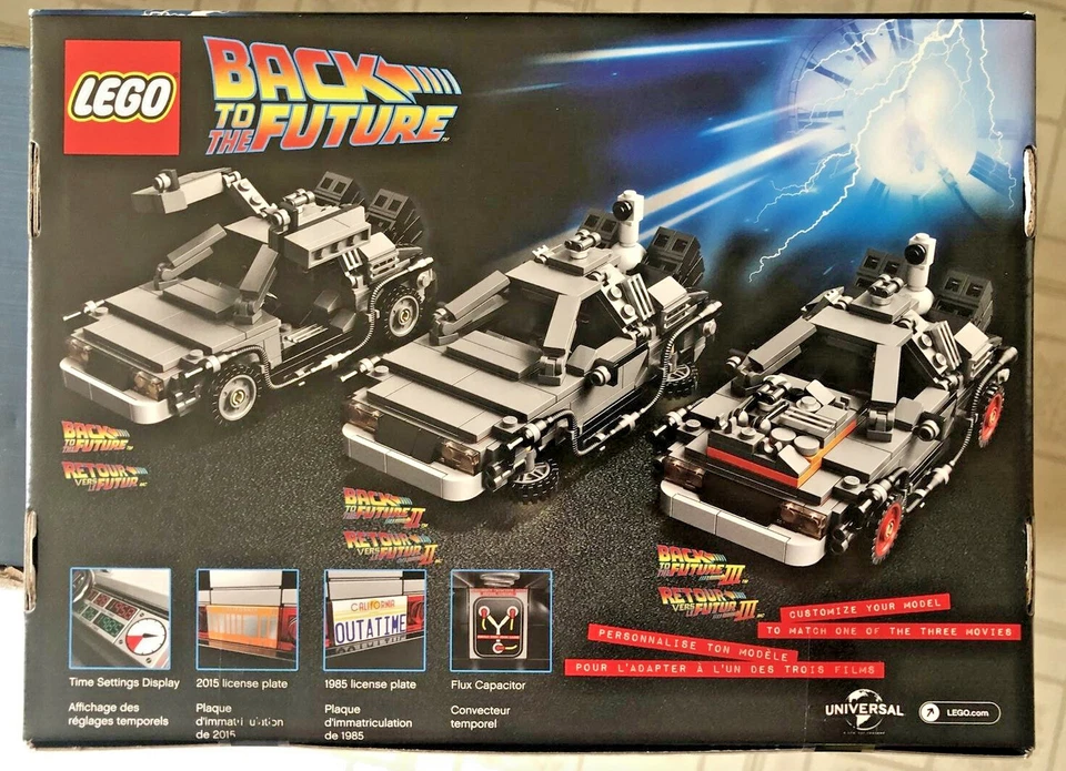 Lego CUUSOO 21103 Back To The Future - Delorean - Hard to Find - Sealed - Image 2 of 4