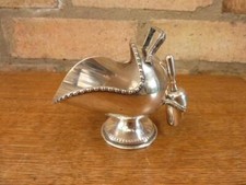 Una bella zuccheriera vintage placcata a schegge con paletta