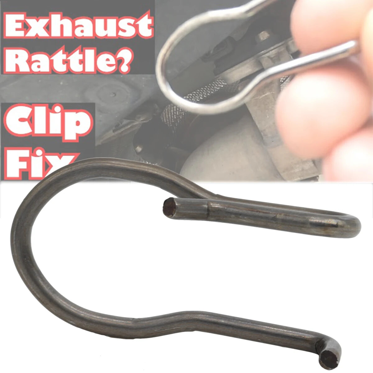 Exhaust Flap Control Valve Actuator Clip Fixing Bow 18307620323 For BMW